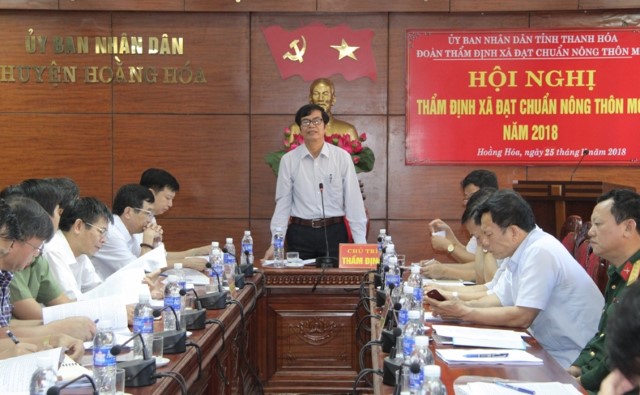 Huyện Hoằng Hóa: Thêm 5 xã được thẩm định đạt chuẩn nông thôn mới