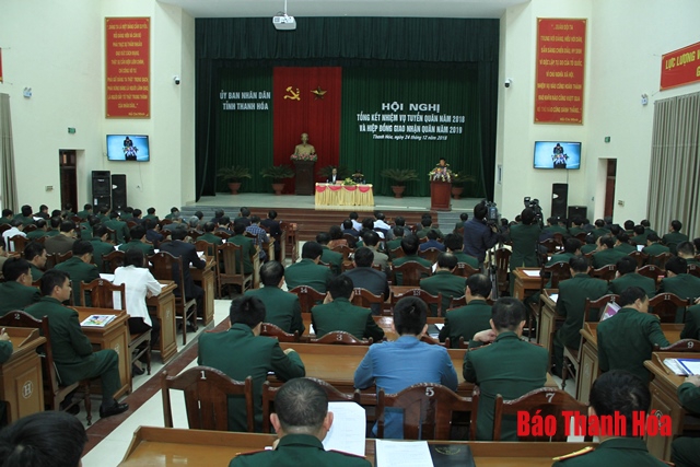 Năm 2019, tỉnh Thanh Hóa tuyển chọn 3.650 công dân nhập ngũ