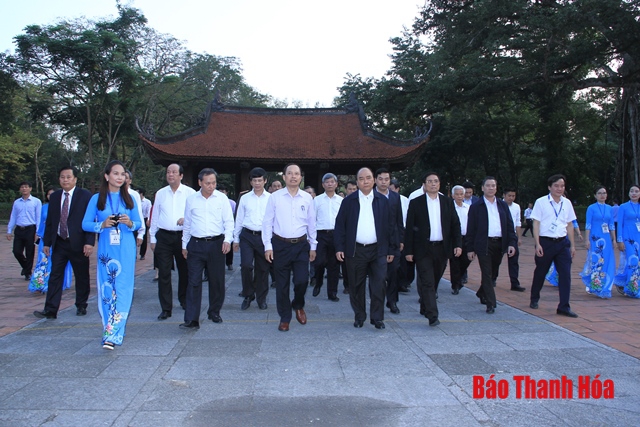Những hình ảnh hoạt động của Thủ tướng Chính phủ Nguyễn Xuân Phúc thăm và làm việc tại Thanh Hóa