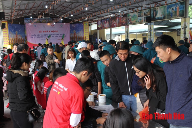 Phát động chiến dịch vận động hiến máu tình nguyện dịp Tết Nguyên đán và Lễ hội Xuân hồng năm 2019