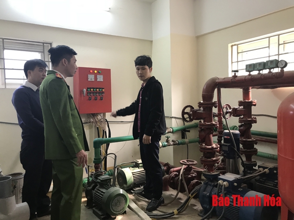 Tăng cường công tác phòng, chống cháy nổ dịp tết và lễ hội đầu năm 2019