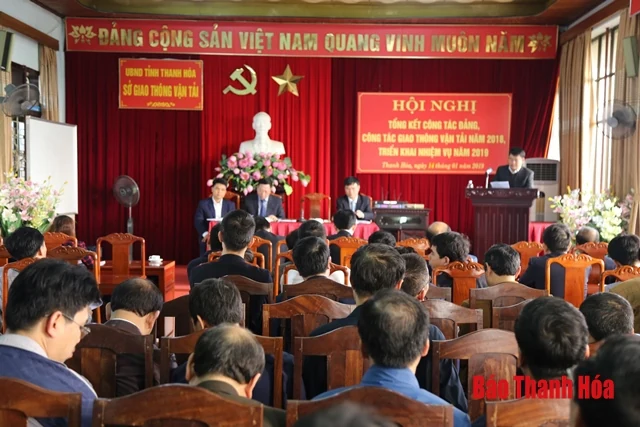 Phấn đấu hoàn thành tốt nhiệm vụ trên tất cả các lĩnh vực quản lý giao thông – vận tải