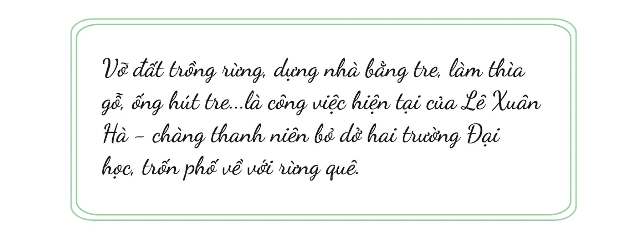 “Hà điên” và câu chuyện khởi nghiệp từ chiếc thìa gỗ