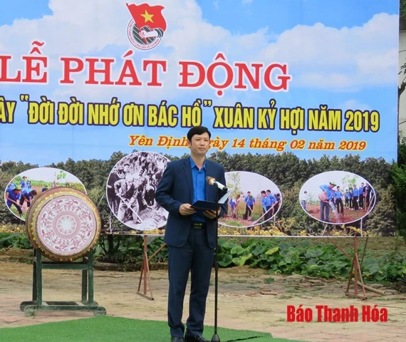 Phát động Tết trồng cây “ Đời đời nhớ ơn Bác Hồ” Xuân Kỷ Hợi 2019
