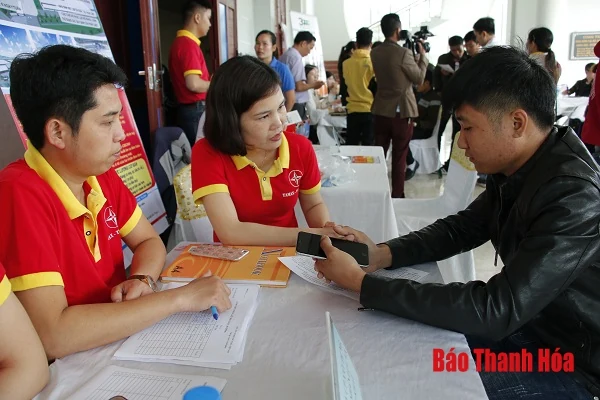 Sôi động ngày hội việc làm Huyện Như Xuân năm 2019