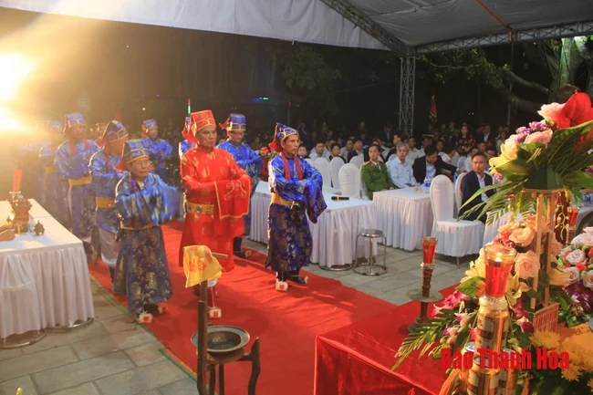 Lễ khai ấn đền thờ Trần Hưng Đạo (xã Hà Dương, Hà Trung) xuân Kỷ Hợi 2019
