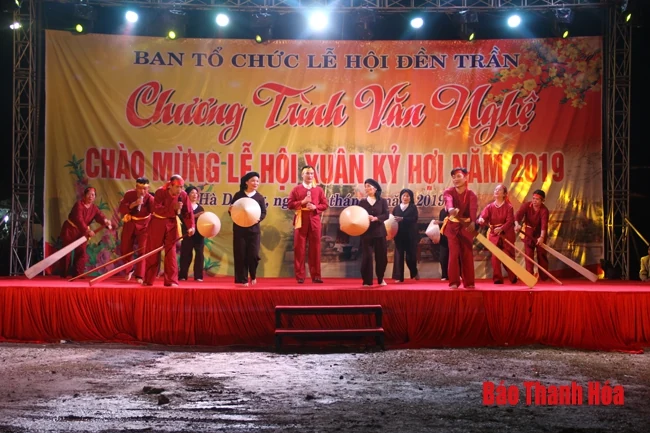 Lễ khai ấn đền thờ Trần Hưng Đạo (xã Hà Dương, Hà Trung) xuân Kỷ Hợi 2019