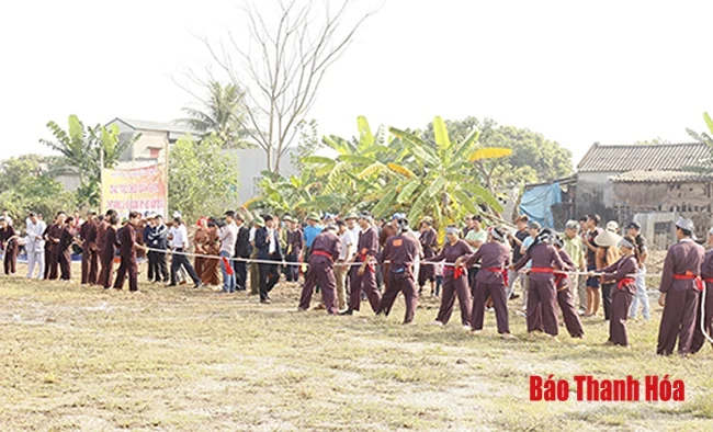 Lễ khai ấn đền thờ Trần Hưng Đạo (xã Hà Dương, Hà Trung) xuân Kỷ Hợi 2019