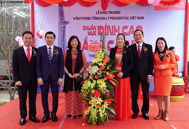 Prudential khai trương văn phòng tổng đại lý tại thị trấn Vạn Hà, huyện Thiệu Hóa