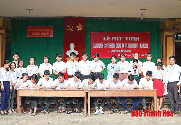 Huyện Mường Lát với công tác giáo dục phòng, chống ma túy, HIV trong trường học
