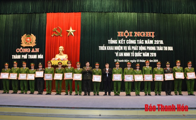 Công an TP Thanh Hóa: Tập trung đấu tranh quyết liệt với các loại tội phạm và TNXH