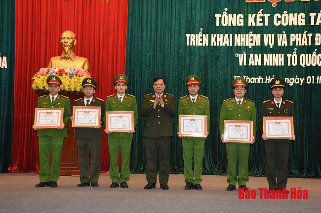 Công an TP Thanh Hóa: Tập trung đấu tranh quyết liệt với các loại tội phạm và TNXH