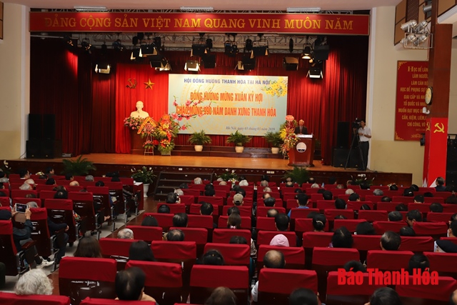 Ban Liên lạc đồng hương Thanh Hóa tại Hà Nội gặp mặt đầu xuân