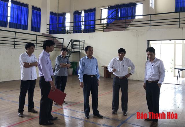 Ban Văn hóa - Xã hội HĐND tỉnh giám sát tại các huyện Yên Định và Thiệu Hóa