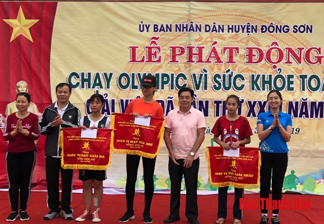 Huyện Đông Sơn: Hơn 200 vận động viên tham gia giải Việt dã lần thứ 23, năm 2019