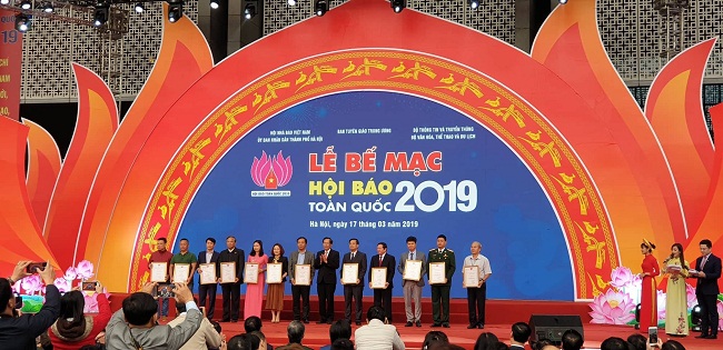 Gian trưng bày báo chí Thanh Hóa đoạt giải B tại Hội báo toàn quốc 2019