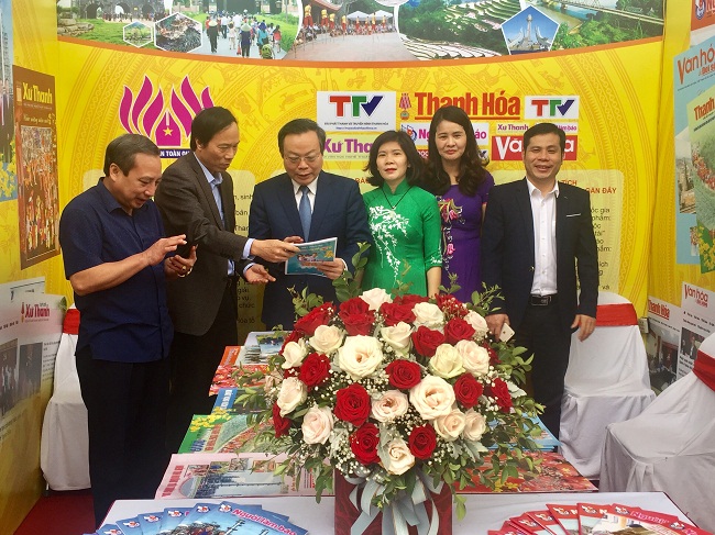 Gian trưng bày báo chí Thanh Hóa đoạt giải B tại Hội báo toàn quốc 2019