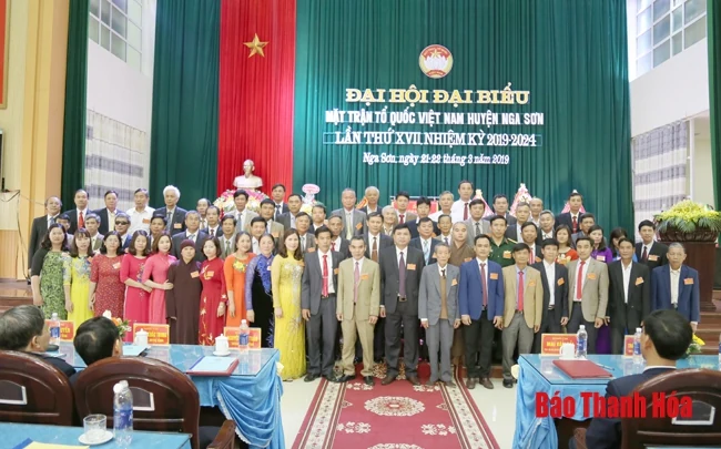 Đại hội đại biểu M TTQ huyện Nga Sơn lần thứ XVII, nhiệm kỳ 2019 - 2024