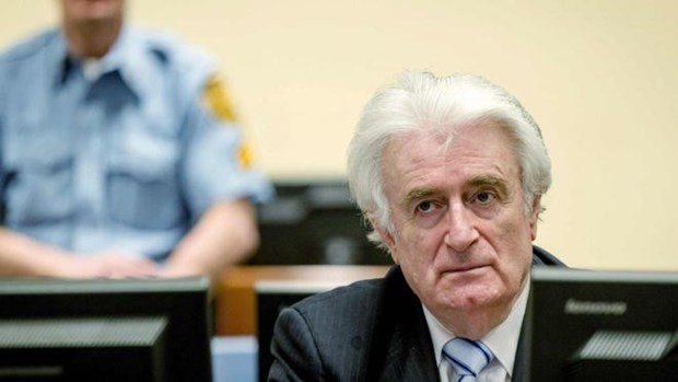 ICTY ra phán quyết cuối cùng đối với cựu lãnh đạo Serbia Karadzic