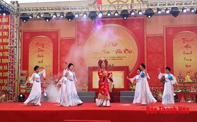 Tưng bừng khai hội Đền Sòng Sơn – Ba Dội năm 2019