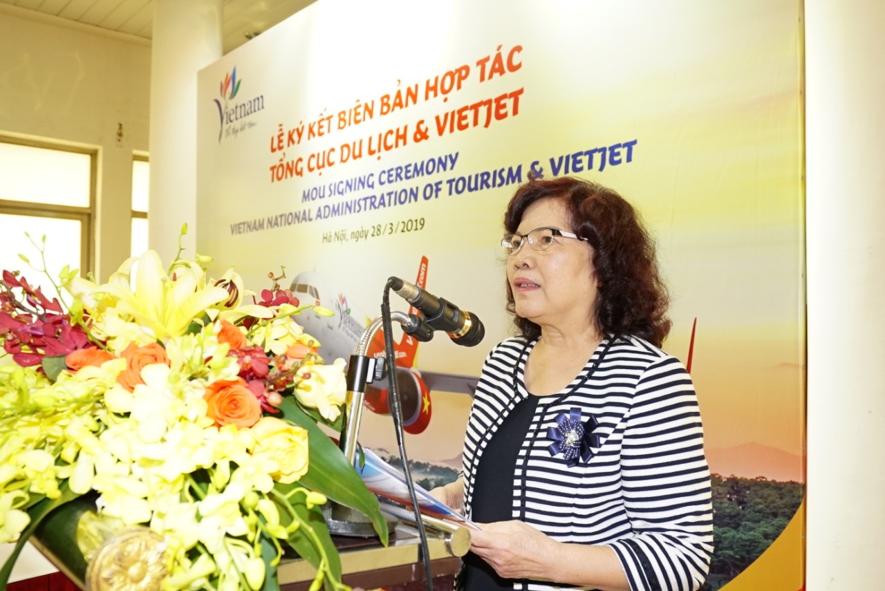 Vietjet Air và Tổng cục Du lịch ký kết biên bản hợp tác xúc tiến, quảng bá du lịch