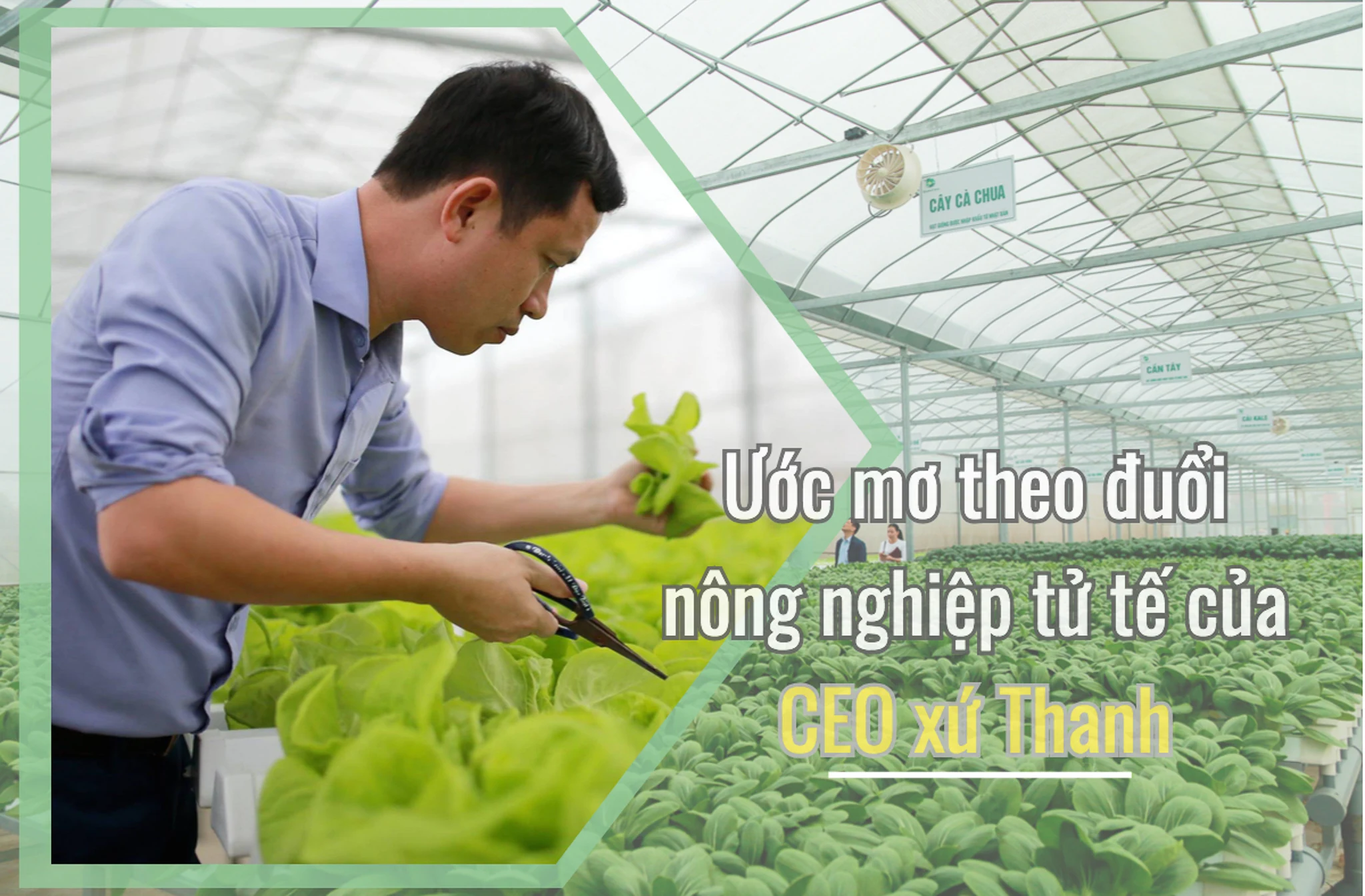 [E-magazine] Ước mơ theo đuổi Nông nghiệp tử tế của CEO xứ Thanh