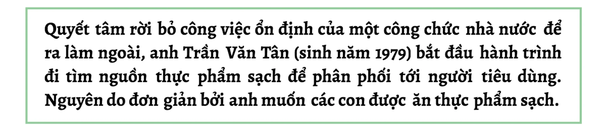 [E-magazine] Ước mơ theo đuổi Nông nghiệp tử tế của CEO xứ Thanh