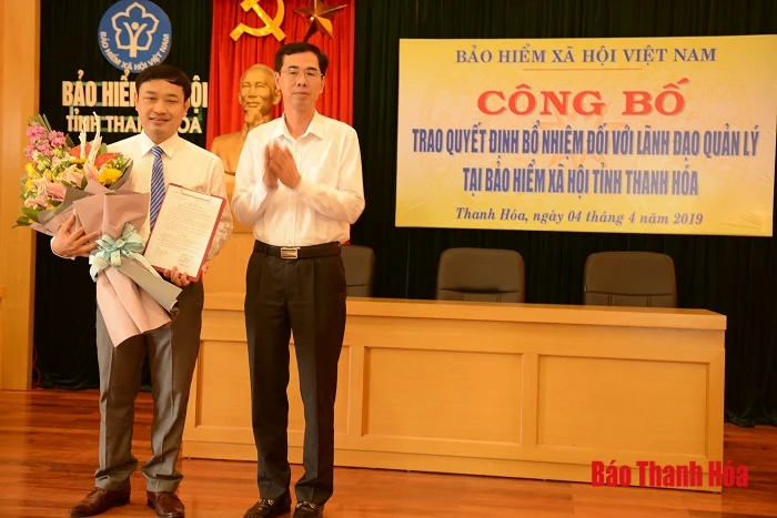 BHXH tỉnh Thanh Hóa có tân giám đốc