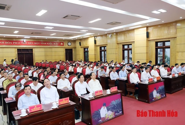 Bí thư Tỉnh ủy Trịnh Văn Chiến: Không bằng lòng với những kết quả đạt được, tập trung cao hơn để thực hiện thắng lợi nhiệm vụ năm 2019