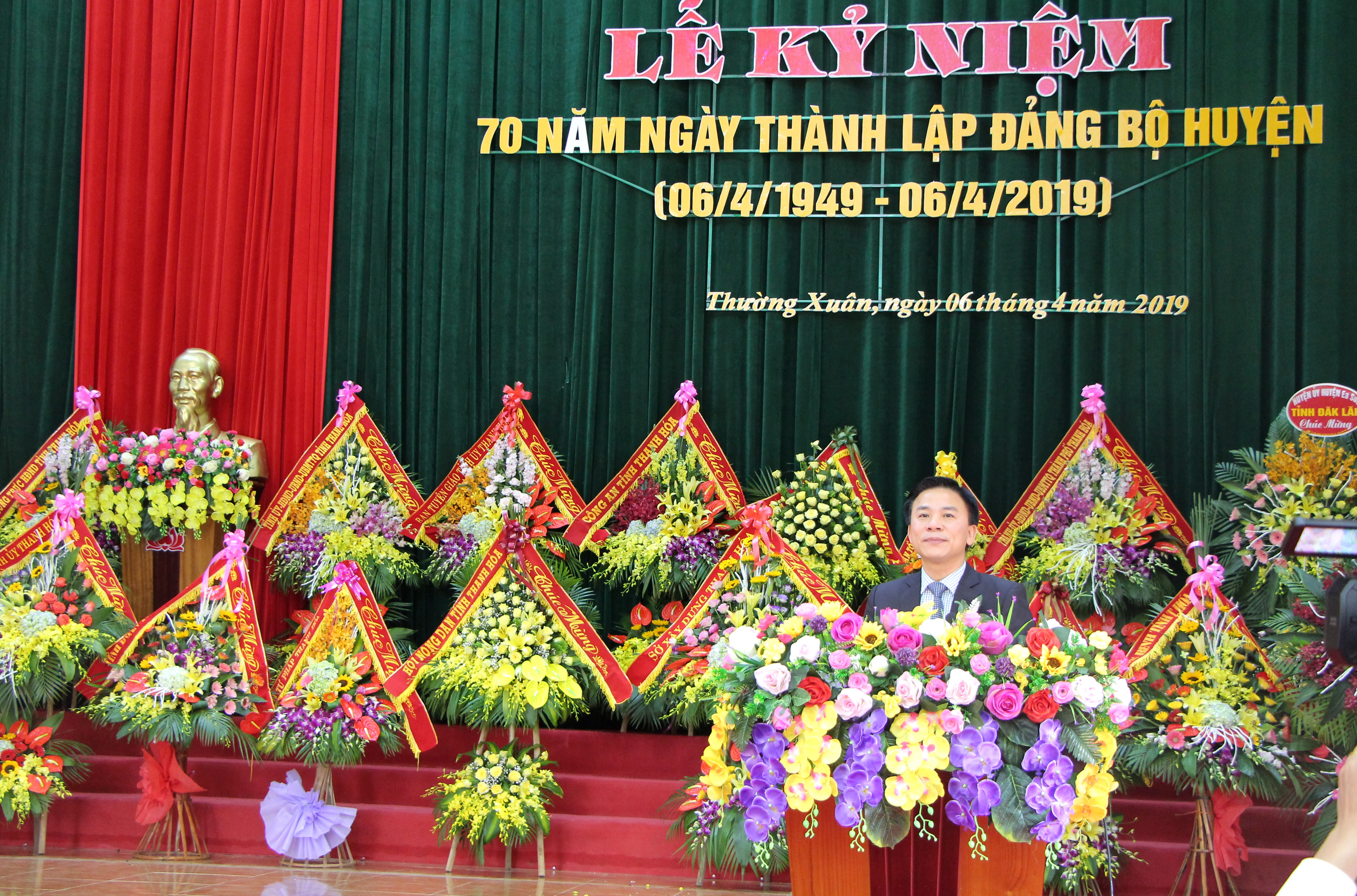 Đảng bộ huyện Thường Xuân kỷ niệm 70 năm ngày thành lập