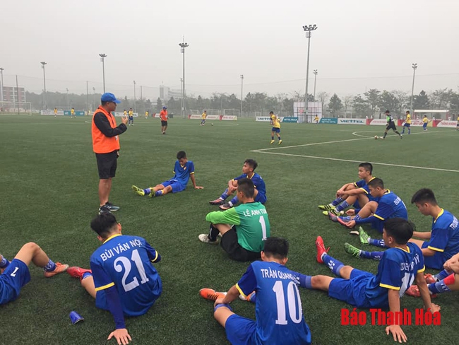 U15 Thanh Hóa chính thức có mặt tại vòng chung kết giải vô địch bóng đá U15 quốc gia 2019