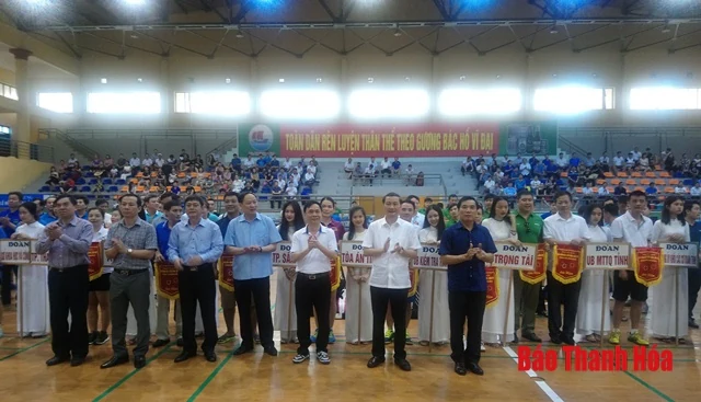 Khai mạc giải bóng bàn, cầu lông, quần vợt h è Sầm Sơn - Cúp Bia Thanh Hoa