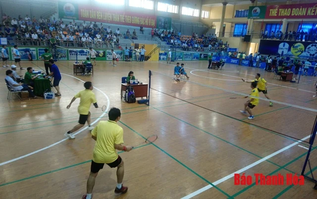 Khai mạc giải bóng bàn, cầu lông, quần vợt h è Sầm Sơn - Cúp Bia Thanh Hoa