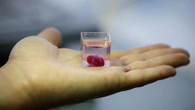 Lần đầu tiên sử dụng công nghệ 3D tạo ra trái tim cấy ghép trên người