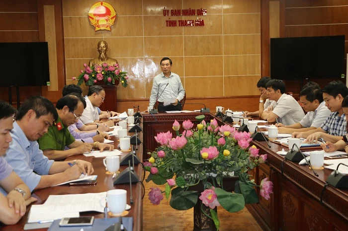 Kiểm tra công tác di chuyển, vận hành hoạt động cơ sở mới của Bệnh viện Ung bướu tỉnh Thanh Hóa