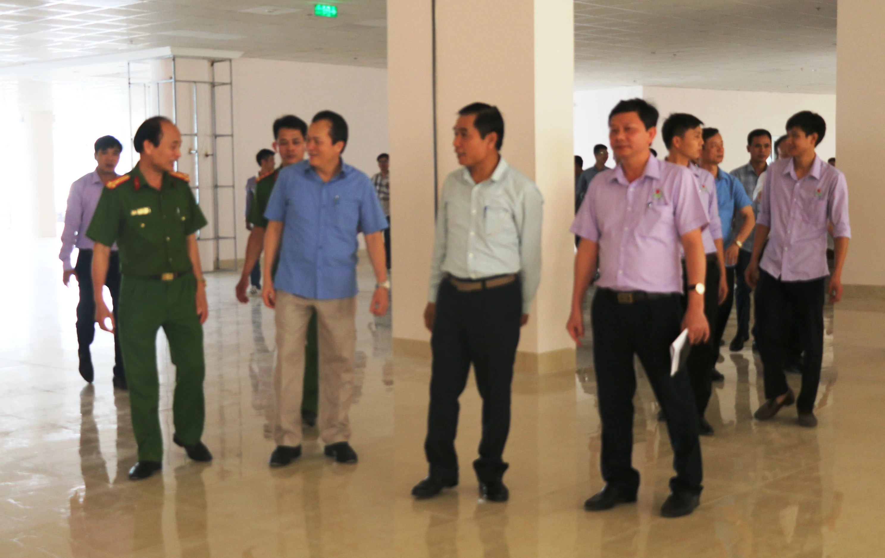 Kiểm tra công tác di chuyển, vận hành hoạt động cơ sở mới của Bệnh viện Ung bướu tỉnh Thanh Hóa