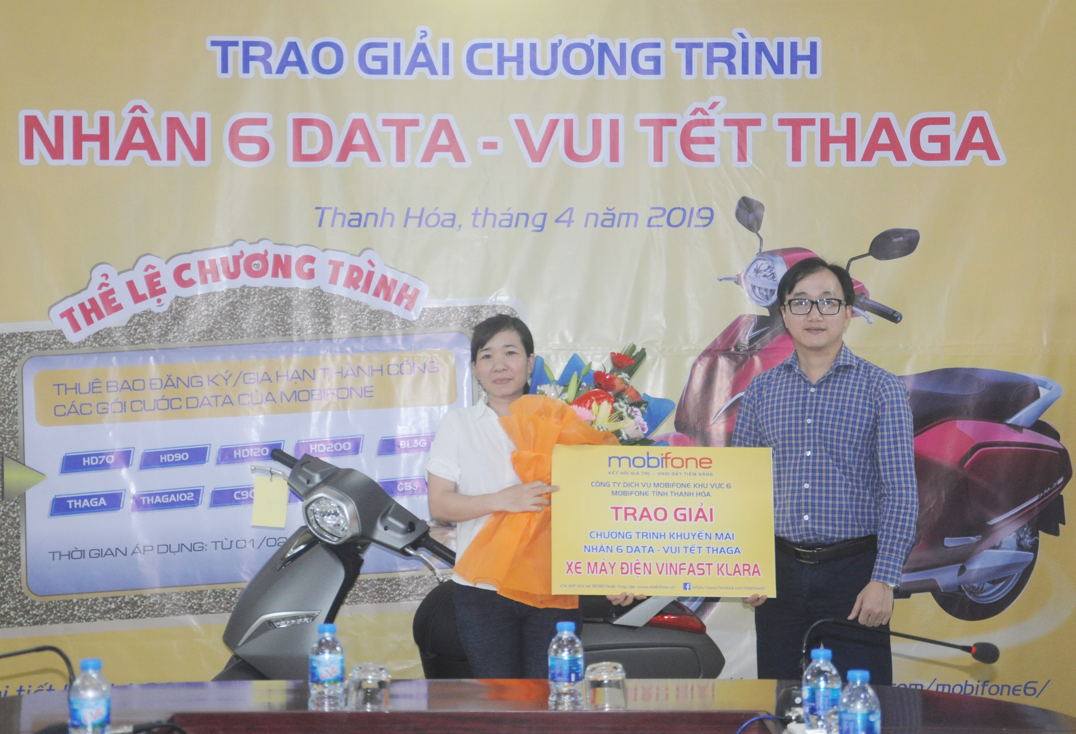 Mobifone Thanh Hóa trao giải chương trình “Nhân 6 DATA – vui Tết THAGA”