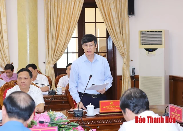 Ban Thường vụ Tỉnh ủy cho ý kiến vào phương án tổng thể sắp xếp đơn vị hành chính cấp xã trên địa bàn tỉnh