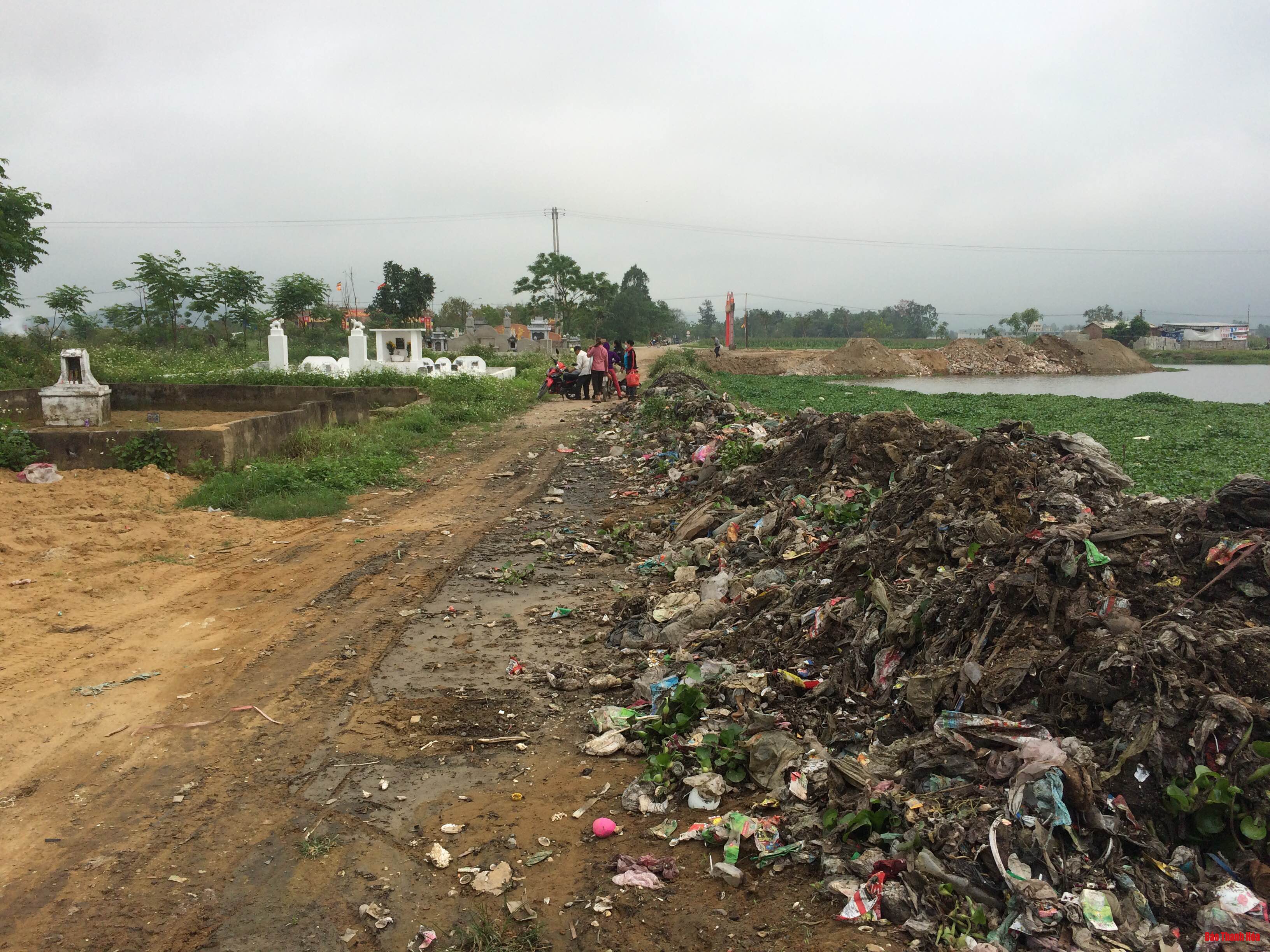 Xã Hoằng Thanh: Bãi đốt rác thủ công gây ô nhiễm môi trường
