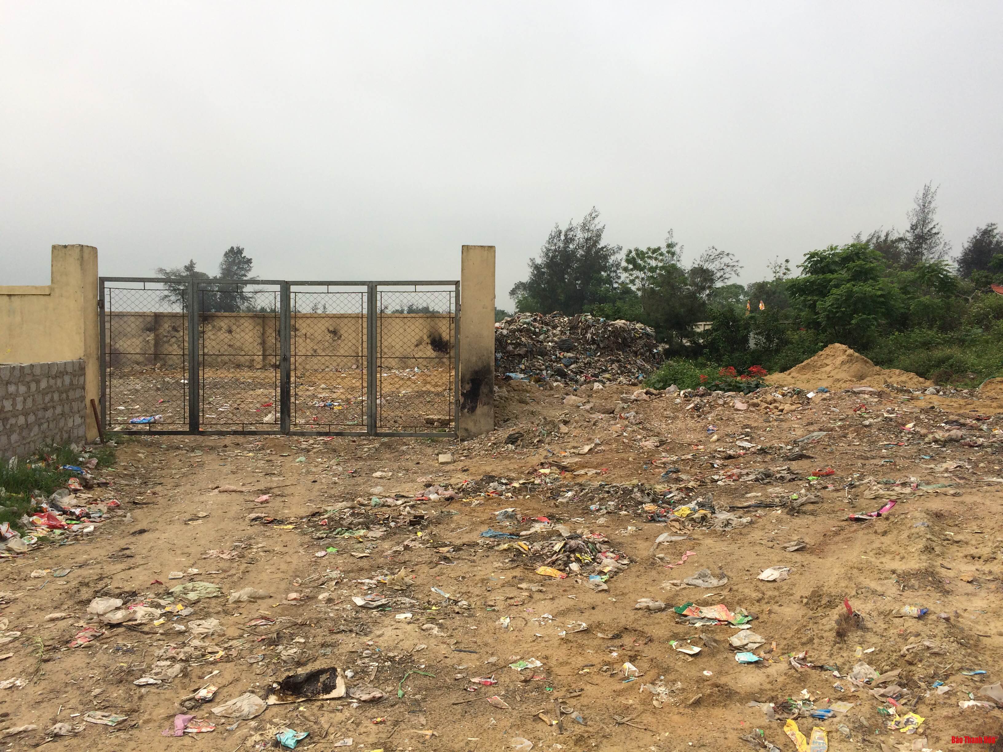 Xã Hoằng Thanh: Bãi đốt rác thủ công gây ô nhiễm môi trường