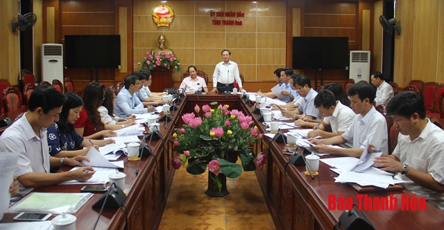 Đoàn công tác Đại học Quốc gia Hà Nội làm việc với UBND tỉnh
