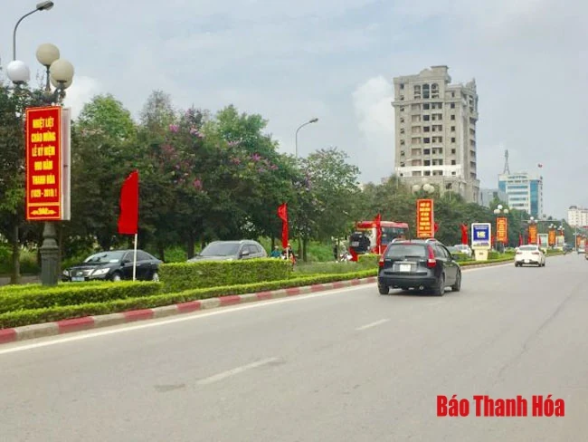 TP Thanh Hóa lộng lẫy trước thềm lễ Kỷ niệm 990 năm Thanh Hóa