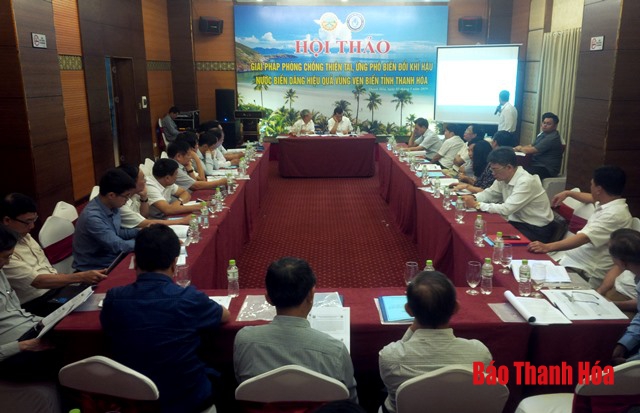 Hội thảo chống biến đổi khí hậu và nước biển dâng