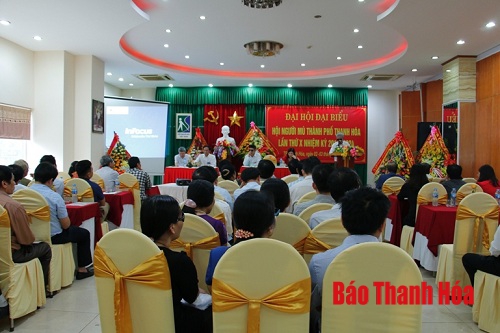 Đại hội đại biểu Hội Người mù TP Thanh Hóa nhiệm kỳ 2019-2024