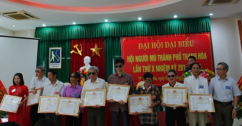 Đại hội đại biểu Hội Người mù TP Thanh Hóa nhiệm kỳ 2019-2024