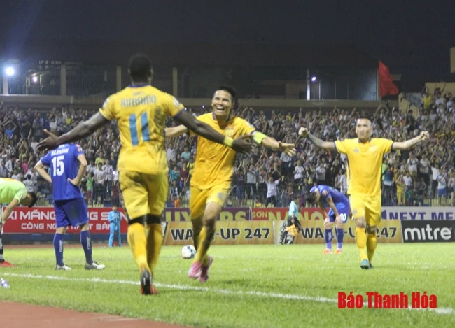 Vòng 8 V.league 2019: Thanh Hóa có chiến thắng đầu tiên trong mùa giải