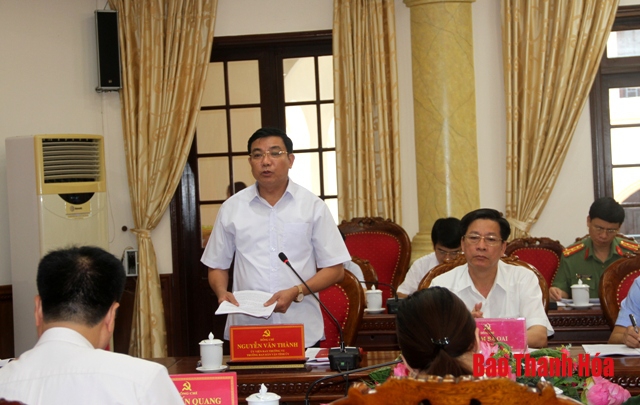 Đoàn kiểm tra của Ban Chỉ đạo Trung ương về thực hiện Nghị quyết số 24- NQ/TW và Chỉ thị số 45 – CT/TW làm việc tại Thanh Hóa