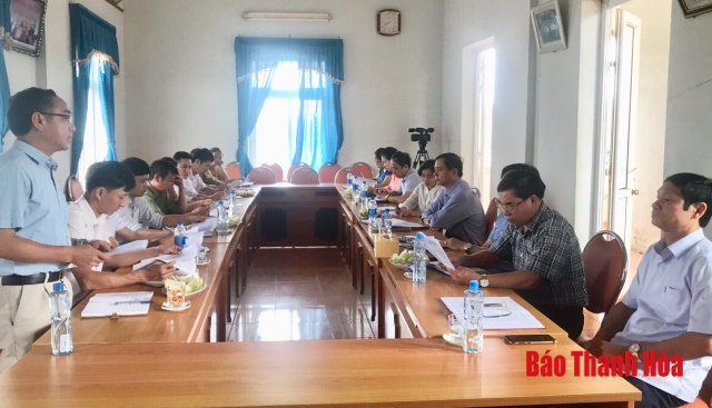 Kiểm tra việc thực hiện Nghị quyết số 33-NQ/TW tại huyện Như Xuân