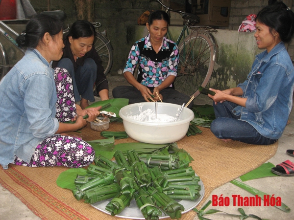 Phát triển nghề làm bánh răng bừa ở xã Xuân Lập