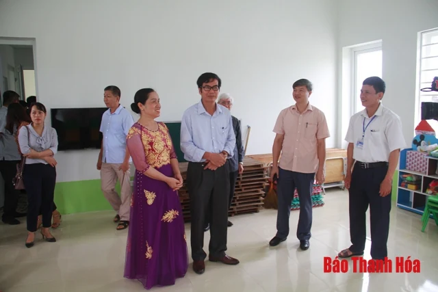 Thẩm định 4 xã của huyện Vĩnh Lộc đạt chuẩn Nông thôn mới